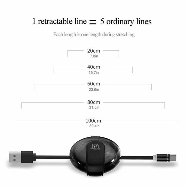 3-in-1 Magnetic & Retractable Style Charger - Image 2