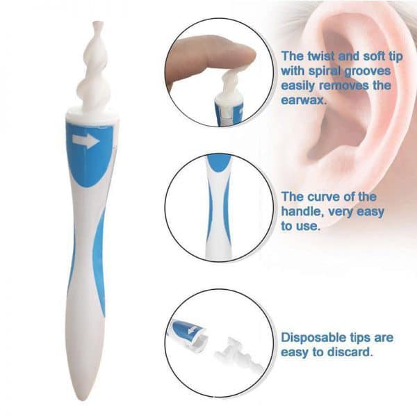 Portable Earwax Cleaner Rotating Smart Ear Wax Removal Tools - Image 3