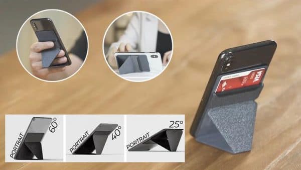 The Micro Wallet - Invisible and Foldaway Stand