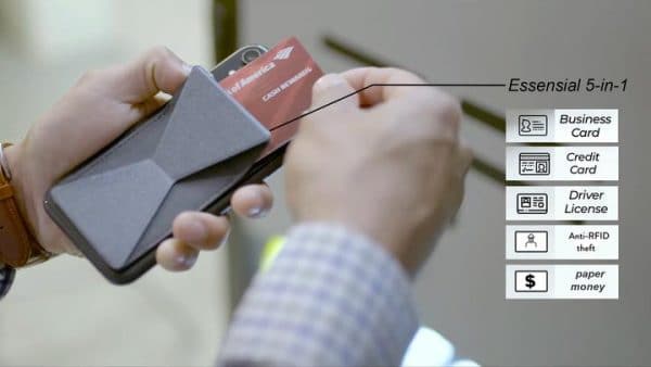 The Micro Wallet - Invisible and Foldaway Stand - Image 3