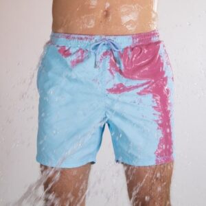 Geadf S1 – Temperature-sensitive color-changing beach pants swim trunks