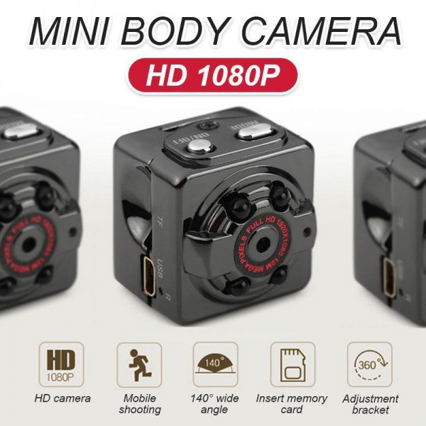 HD 1080P Mini Body Camera