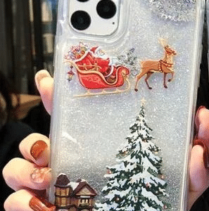 【Christmas sale】Flash powder mobile phone case