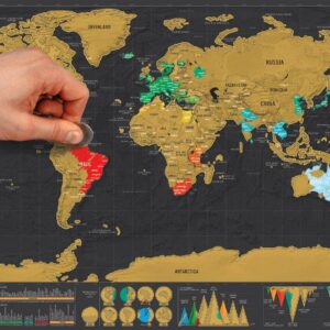 Travel Scratch World Map