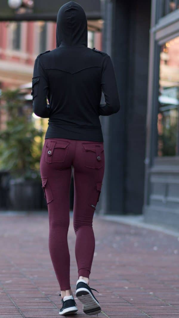 Stretchy Soft Bamboo Pocket Yoga Pants - Image 6