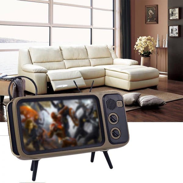 2-in-1 Retro TV Phone Holder & Speaker - Image 4