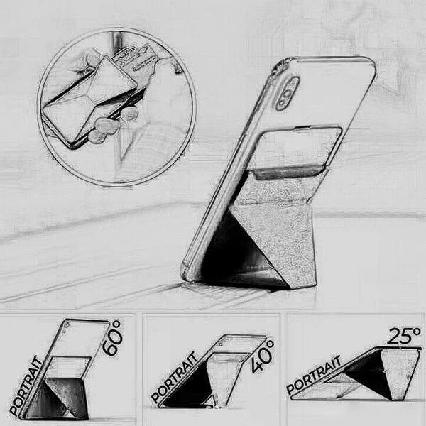 World’s 1st Invisible Stand for Phone