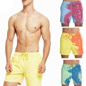 Geadf S1 – Temperature-sensitive color-changing beach pants swim trunks