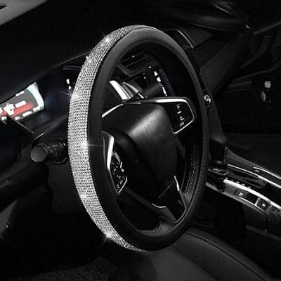 Swarovski Crystal Steering Wheel Cover