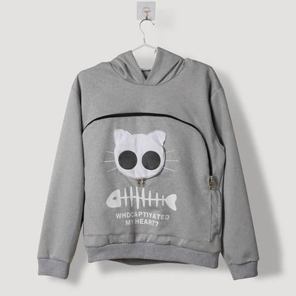 Sweatshirt Animal Pouch Hood Tops