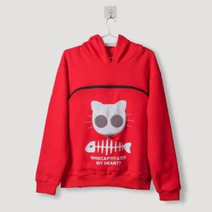 Sweatshirt Animal Pouch Hood Tops