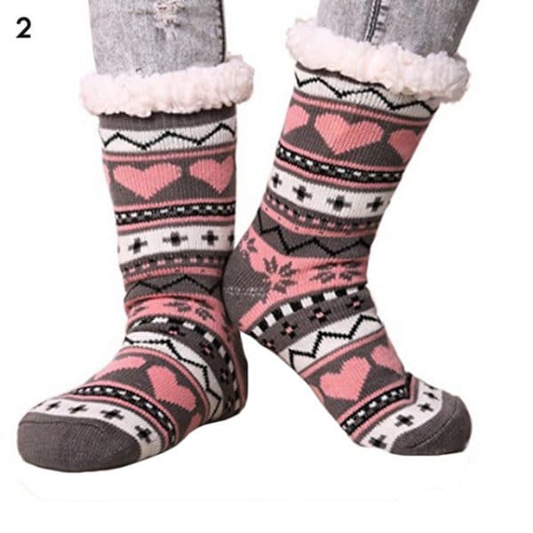 Extra-warm Fleece Indoor Socks - Image 7