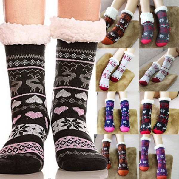 Extra-warm Fleece Indoor Socks