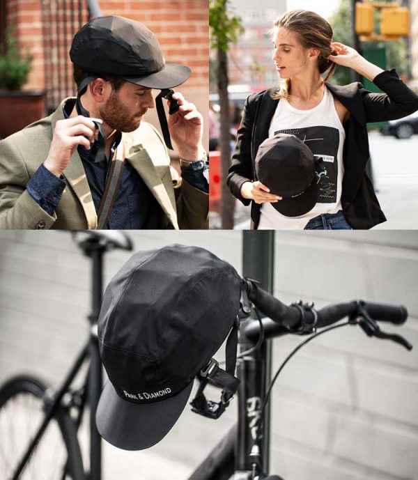 Park & Diamond: Foldable Bike Helmet