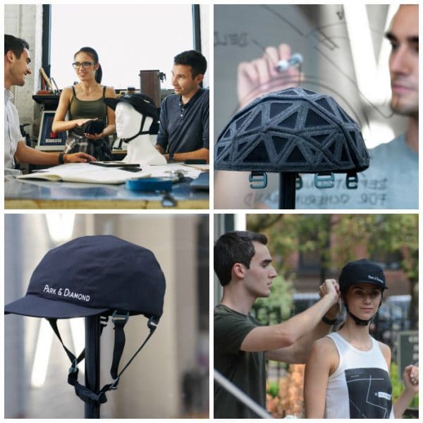 Park & Diamond: Foldable Bike Helmet