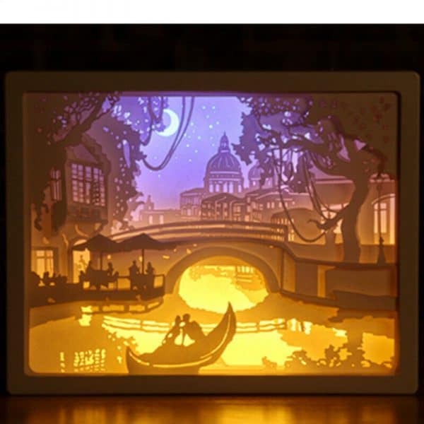 3D Paper Carving Night Lights - Image 7