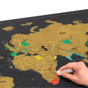 Travel Scratch World Map