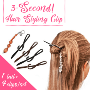 3-Second Hair Styling Clip (Set of 4)