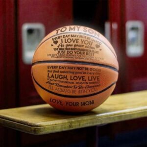 Engraved Basketball