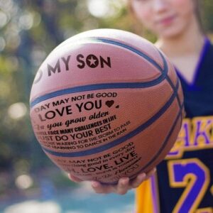 Engraved Basketball