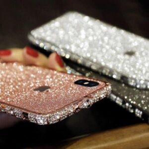 Bling Rhinestone iPhone Case With Grade A aluminum Frame