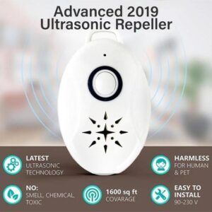 Ultrasonic Flea and Tick Repeller