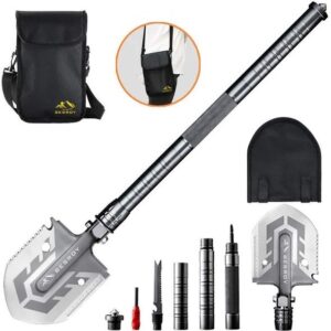 The Ultimate Survival Tool 23-in-1 Multi-Purpose Folding Shovel