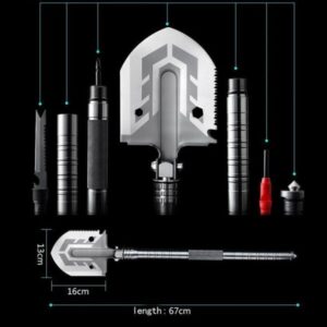 The Ultimate Survival Tool 23-in-1 Multi-Purpose Folding Shovel