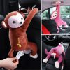 Creative Pippi Monkey Cartoon Animals Car Paper Boxes Napkin Holder