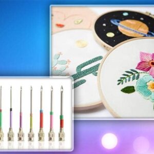 Ultra-Easy 3D Embroidery Needles