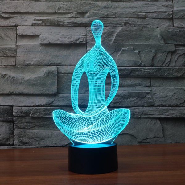 3D LED Meditation Lamp - Image 2