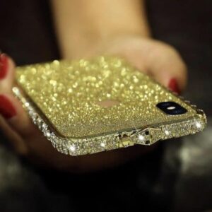 Bling Rhinestone iPhone Case With Grade A aluminum Frame