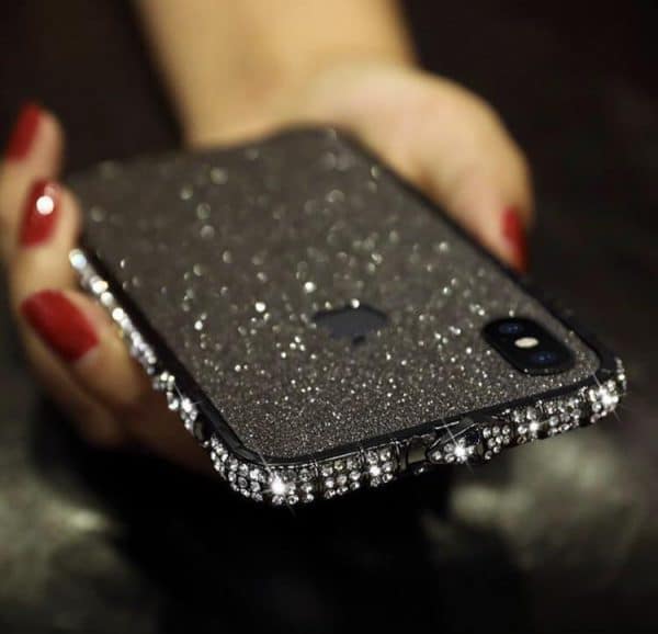 Bling Rhinestone iPhone Case With Grade A aluminum Frame - Image 4