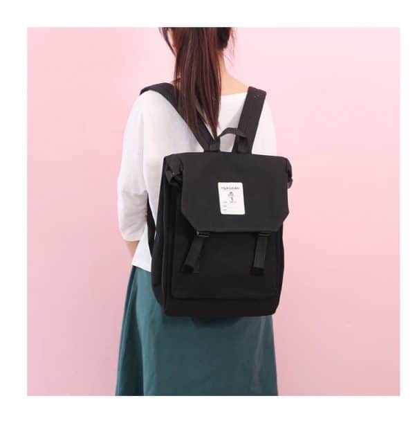 Canvas Tofu Backpack