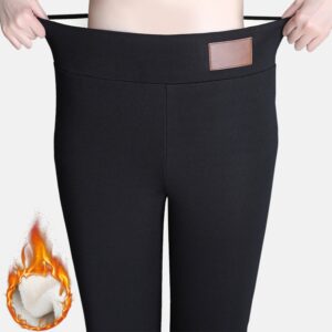 Winter tight warm thick cashmere pants