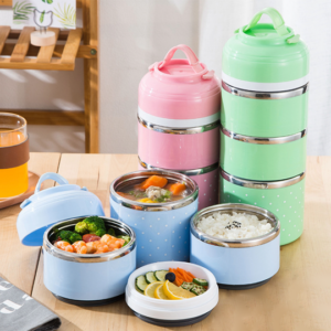 Portable Multi-Layer Lunch Box