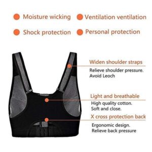 ADJUSTABLE SEAMLESS ZIPPER SPORT BRA