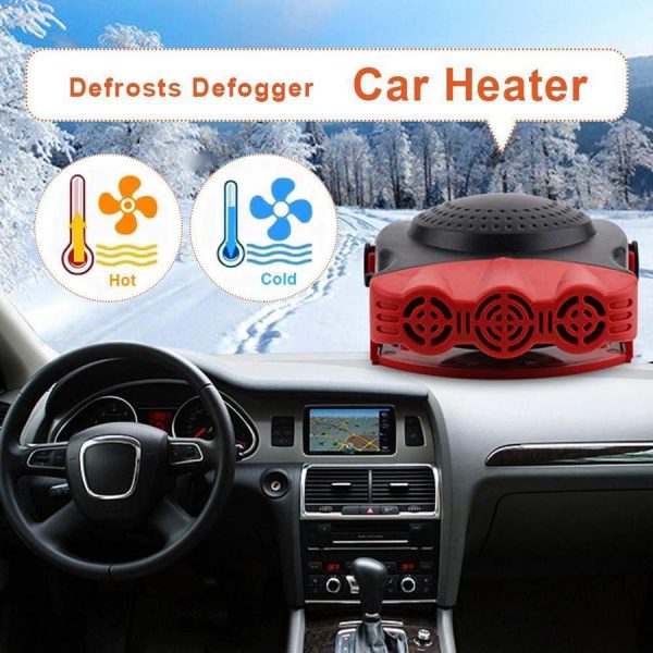 150W Portable Car Heater Defrosts Defogger