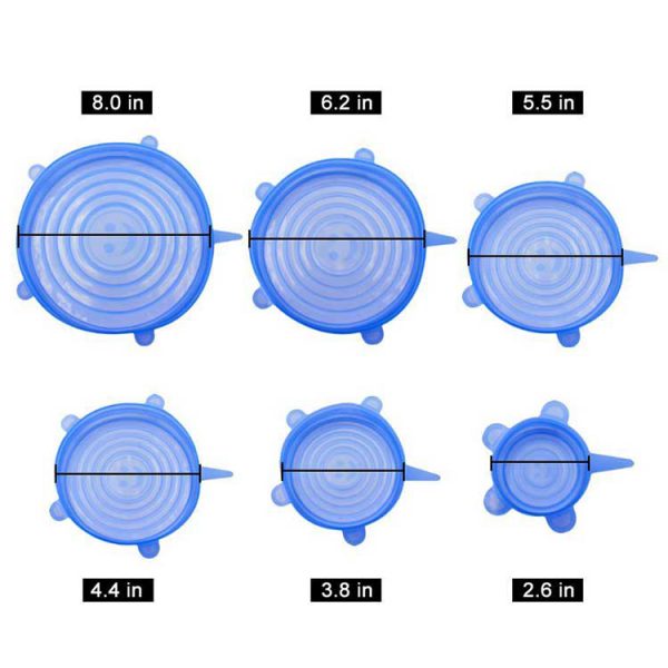 Stretch & Seal Lids (6 Pieces)