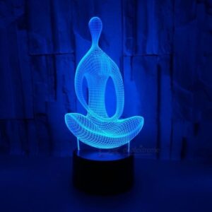 3D Meditation LED Lamp