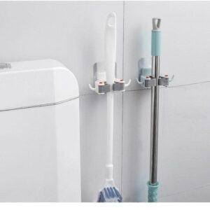 Bathroom Wall Mounted Mop Clip