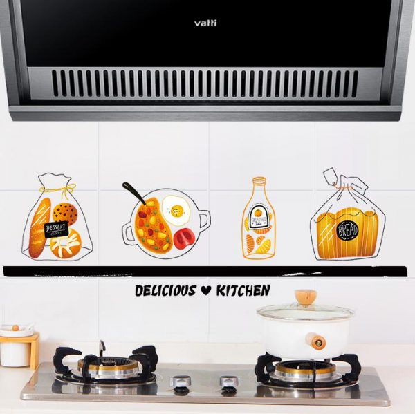 Kitchen Home Anti-smoke Wallpaper - Image 4