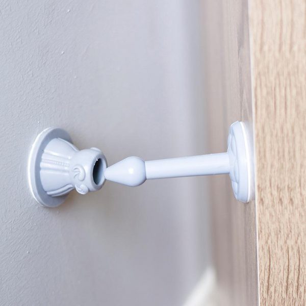 Door Stopper Adhesive Door Wall Bumper Floor  Doorstop Holder - Image 4