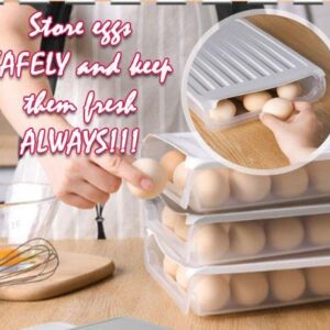 Easy Egg Storage Dispenser Box