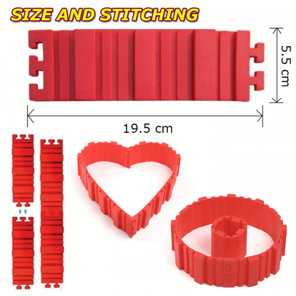 Free Shaping Silicone Cake Mould - Image 3