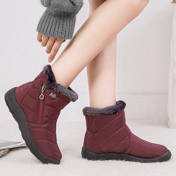 Ankle Boots For Women Boots Fur Warm Snow Boots