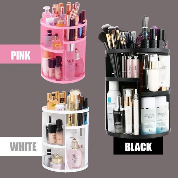 360 Degree Rotating Makeup Organizer - Image 4