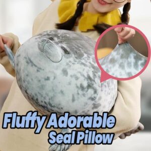 Fluffy Adorable Seal Pillow