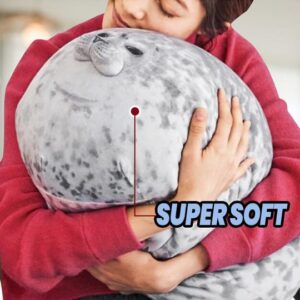 Fluffy Adorable Seal Pillow