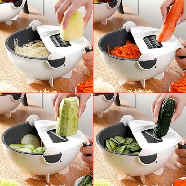 Rotate The Vegetable Cutter